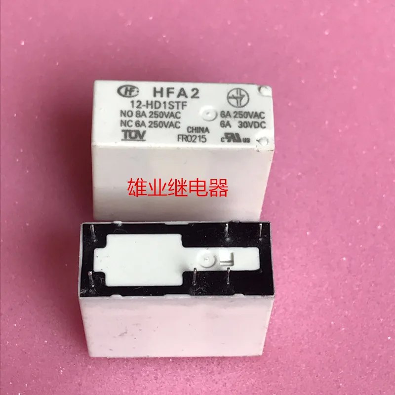 

Реле HFA2-12-HD1STF 8A 250VAC 6PIN