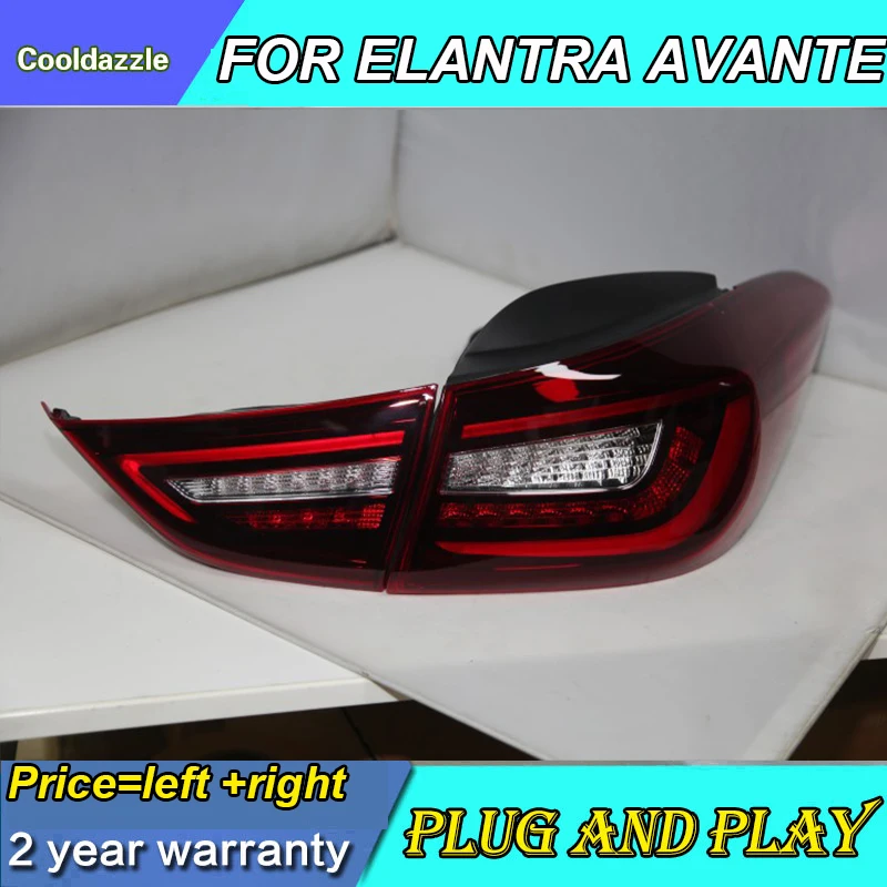 Светодиодный задний фонарь светильник в сборе для Hyundai Avante i35 Elantra 2011 2012 2013 2014 год