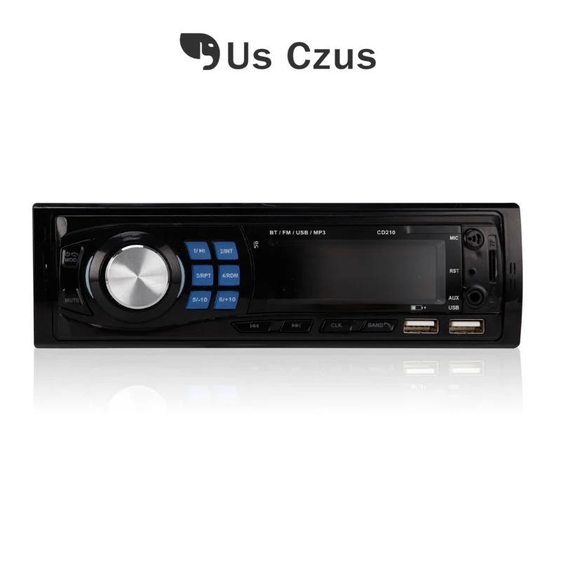 1 din Авторадио Bluetooth радио SD MP3-плеер Coche автомобильные приемник USB 12 В в-тире