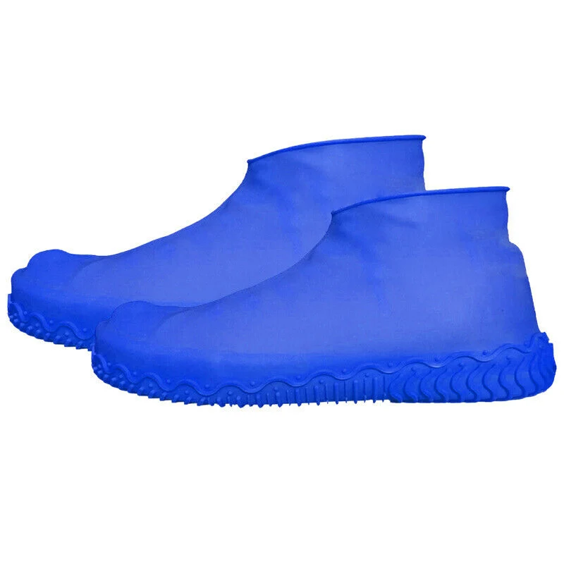 

1 Pair Reusable Latex Shoe Covers Anti-slip Waterproof Rain Boot Overshoes ASD88