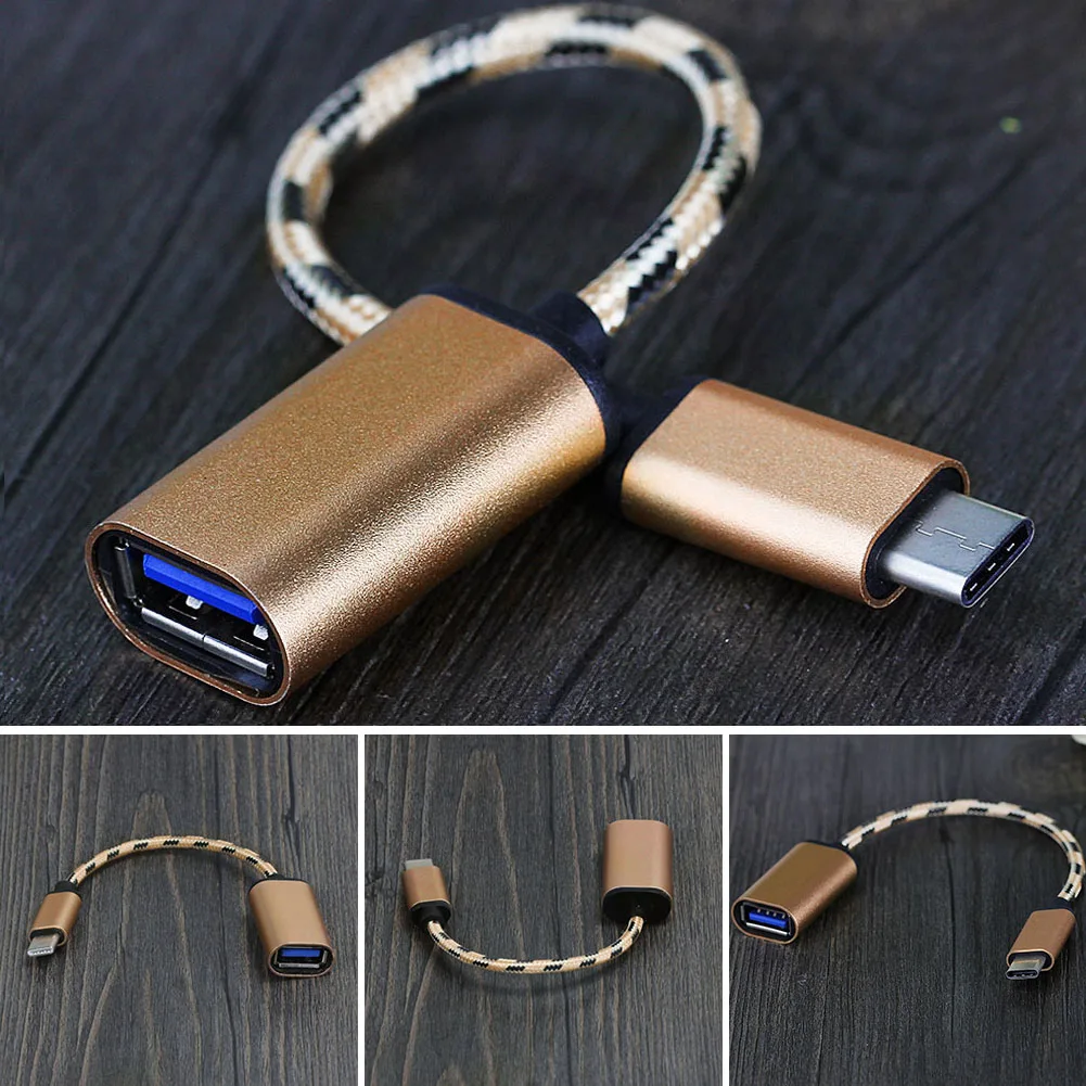Лидер продаж Тип usb C на USB OTG кабель Adapte Для Сяо mi5 для Nexus 5 х 6 P c Зарядное устройство