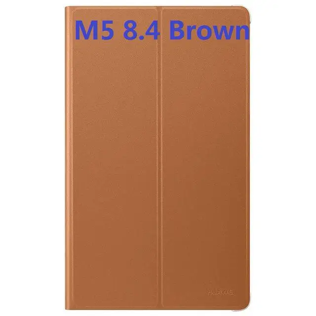 HUAWEI M5 чехол Официальный Smart View HUAWEI Mediapad M5 Чехол-книжка с откидной подставкой Кожаный M5 чехол для планшета 8,4 - Цвет: brown