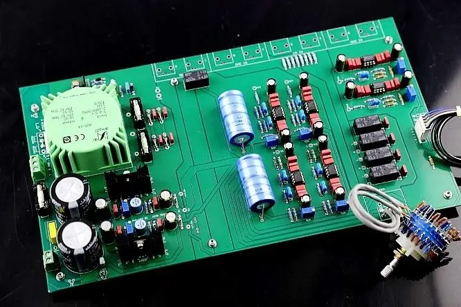 

ZEROZONE Hi end Assembled Stereo Preamplifier board base on MBL6010D preamp L8-26