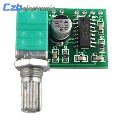 Мини PAM8403 5V 2 канальный USB усилитель мощности аудио Плата 3W x 2W регулятор