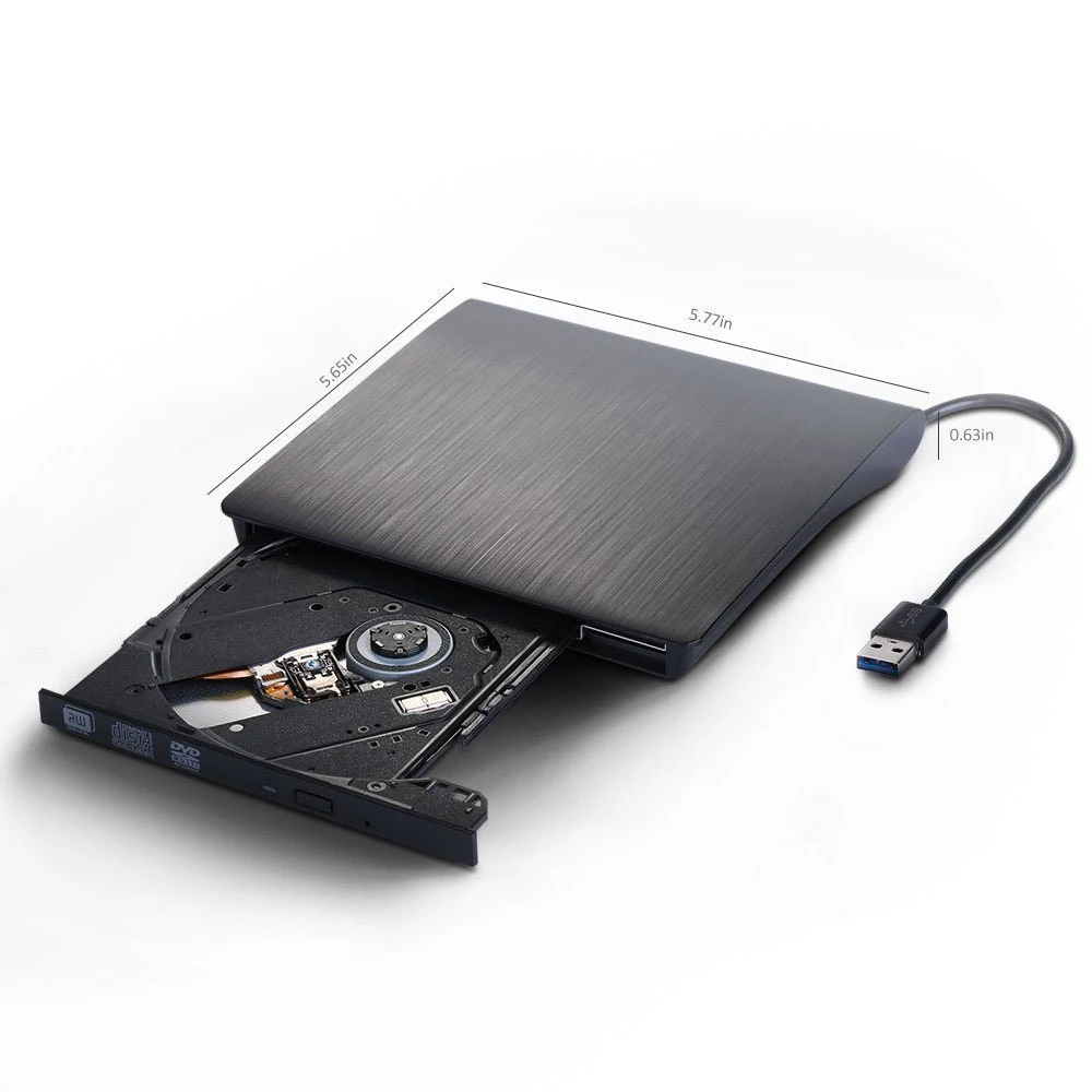 USB 3 0 внешний привод DVD CD горелка тонкий портативный драйвер для HP DELL ASUS ACER TOSHIBA LENOVO