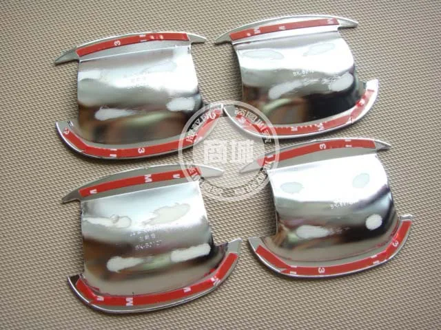 Новая хромированная Автомобильная боковая дверная ручка Чаша Крышка для Volkswagen VW