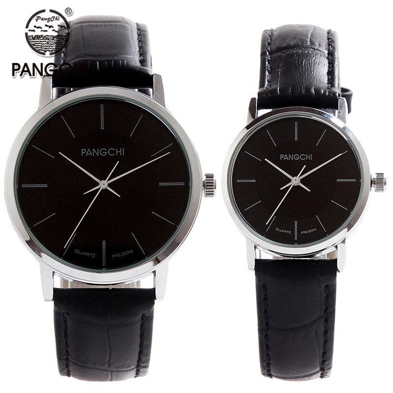 Часы наручные PANGCHI мужские/женские в ретро стиле водонепроницаемые кварцевые для