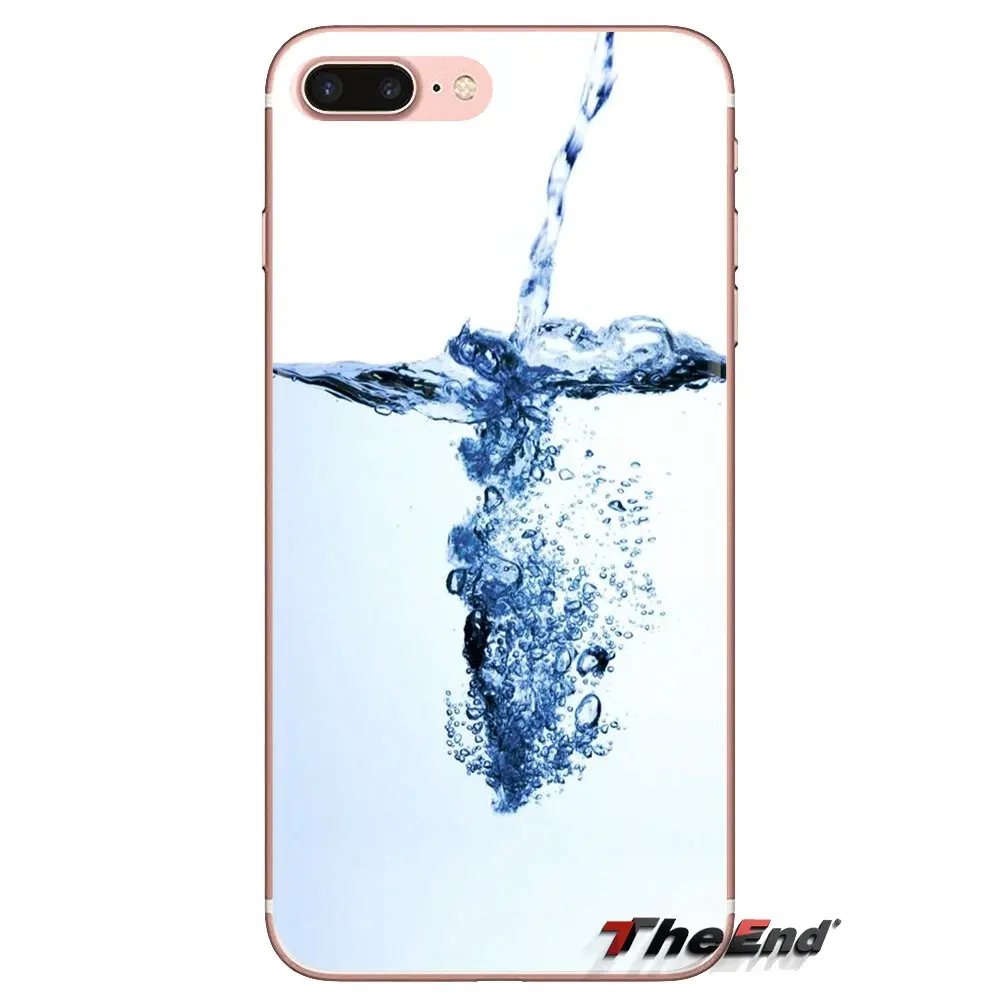 Soft Transparent Shell Covers Water Splash For Samsung Galaxy S3 S4 S5 Mini S6 S7 Edge S8 S9 S10 Plus Note 3 4 5 8 9 |