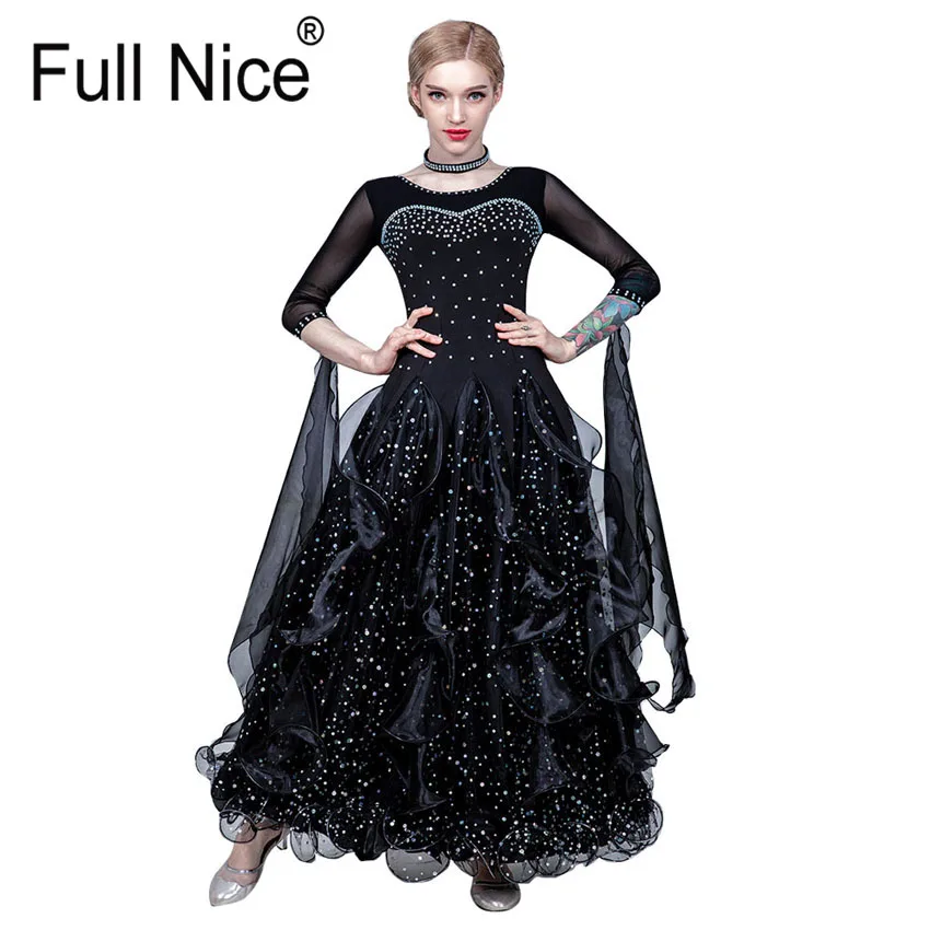 

Ballroom dance competition dresses standard ballroom dress dance costumes Flamenco Waltz tango costume competition performance
