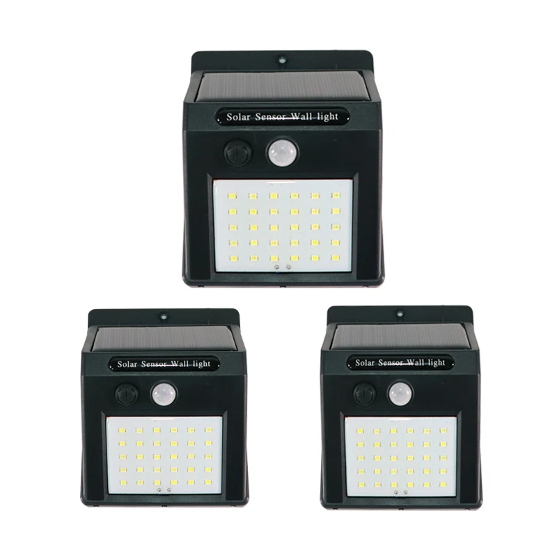 1 шт. 30LED Солнечный инфракрасный датчик света освещающий уличный свет открытый