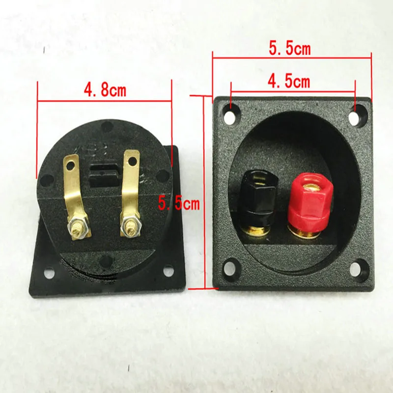 20 шт./лот модификация сабвуфера с соединительной коробкой для динамика Клеммная