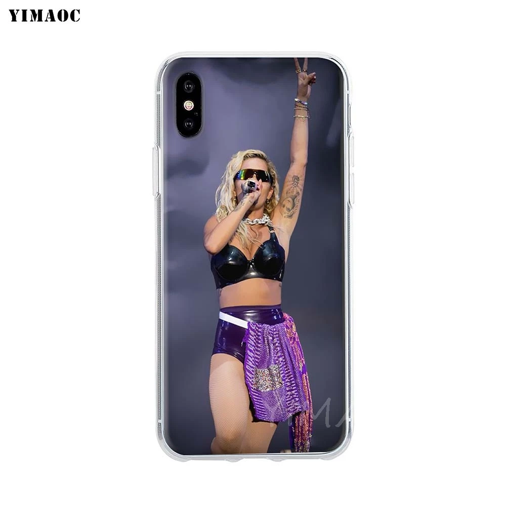 YIMAOC Rita Ora Soft Case TPU Silicone Cover for iPhone 8 7 6 6S Plus 5 5S SE X XR XS 11 Pro Max Shell Cases |