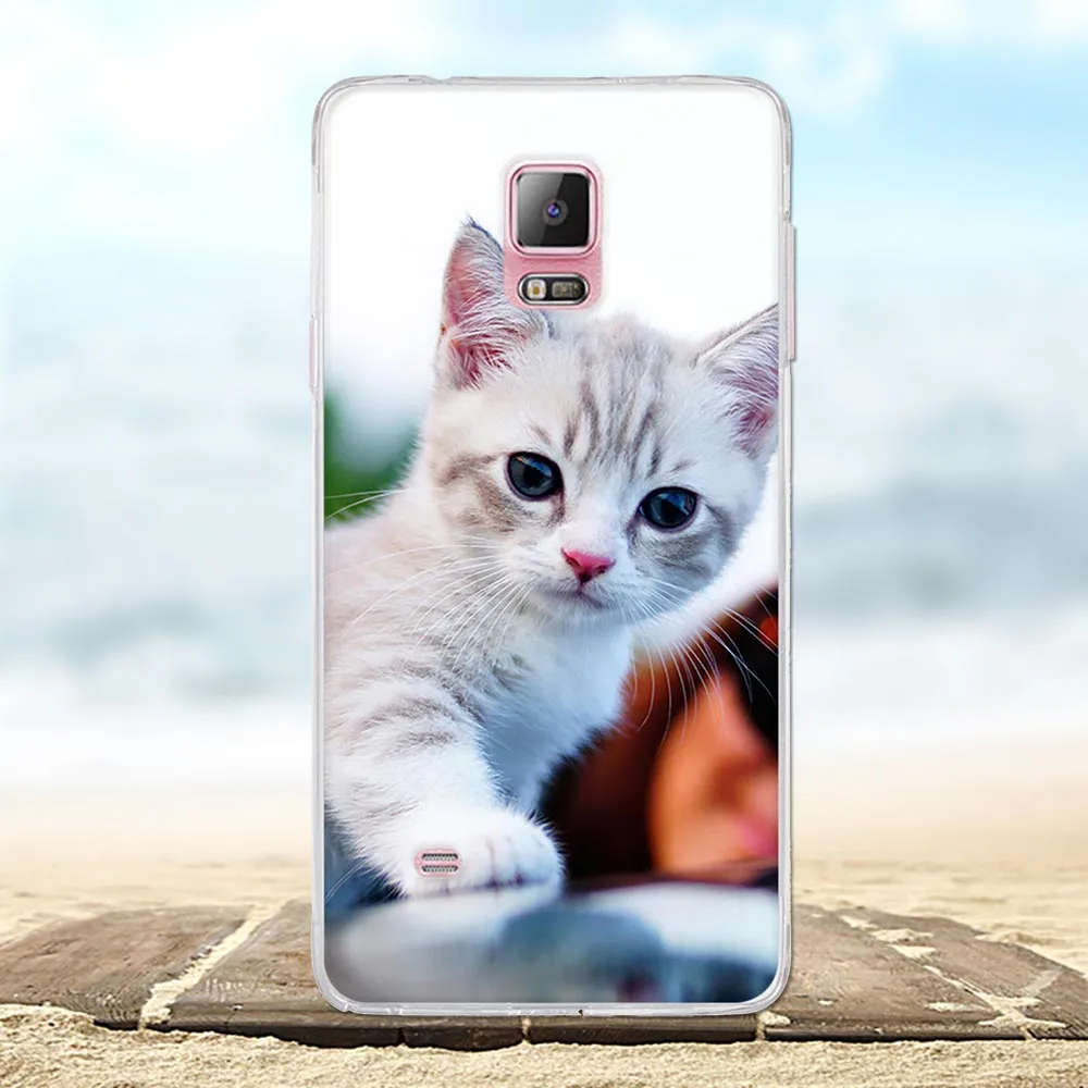 For Samsung Galaxy Note 4 Case Soft TPU N910F N910C Cover Animal Patterned Bumper | Мобильные телефоны и аксессуары
