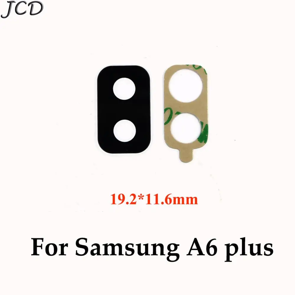 JCD 2 шт./лот задняя камера стеклянная крышка объектива Замена стекла для Samsung Galaxy A6