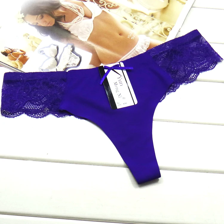 2016 ультратонкие кружевные стринги бесшовные простые дерзкие трусики с низкой
