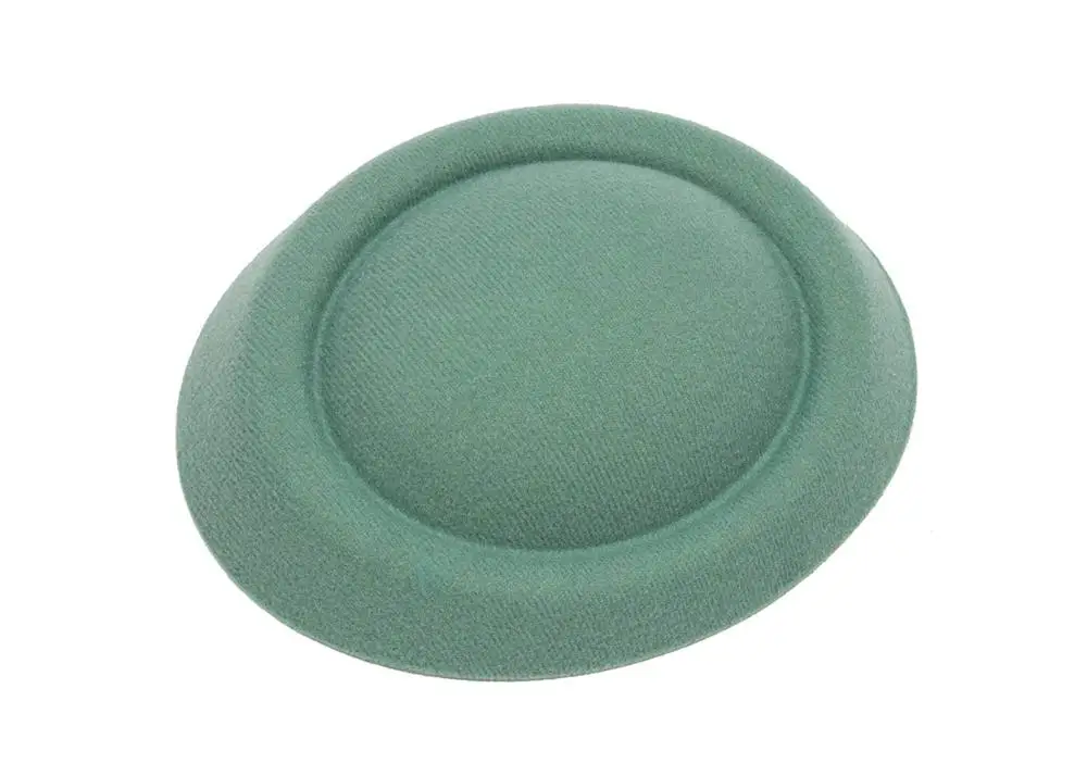 Moss green Женский мини-топ, шляпа стюардессы, шляпа-чародей, шляпка-чародей, головной убор для свадебной вечеринки, аксессуары для рукоделия - Цвет: Moss green