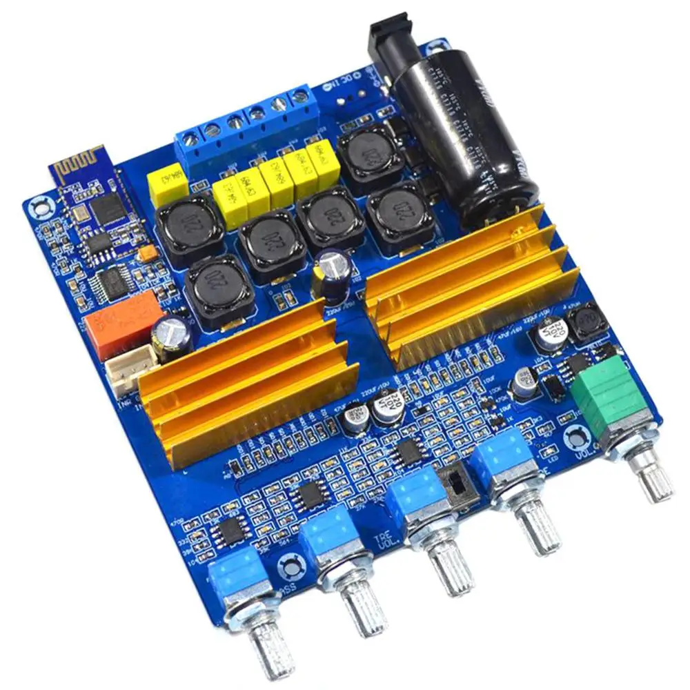 TPA3116 2.1 100W+2*50W Bluetooth 5.0 Class D Digital HIFI Power Amplifier Finished Board YJ | Электроника