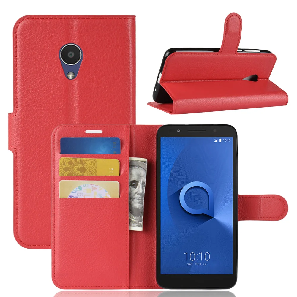 Abhoriz Cover for Alcatel X1 Case with Card Slots Leather Folio Phone case |
