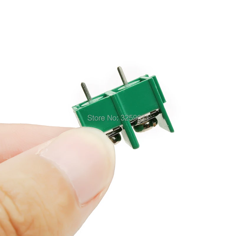 1 шт. 2Pin Клеммная колодка с винтовыми клеммами коннектор 300 В 20A 8 5 мм зеленая медь