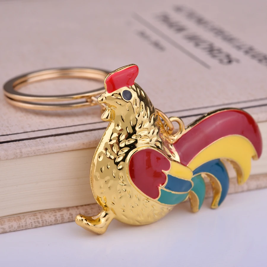 Индивидуальный Очаровательный Металлический милый разноцветный брелок из