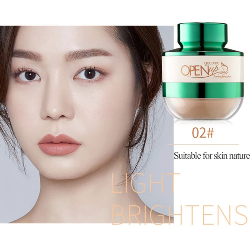 Водостойкая пудра для макияжа с контролем жирности стойкая рассыпчатая