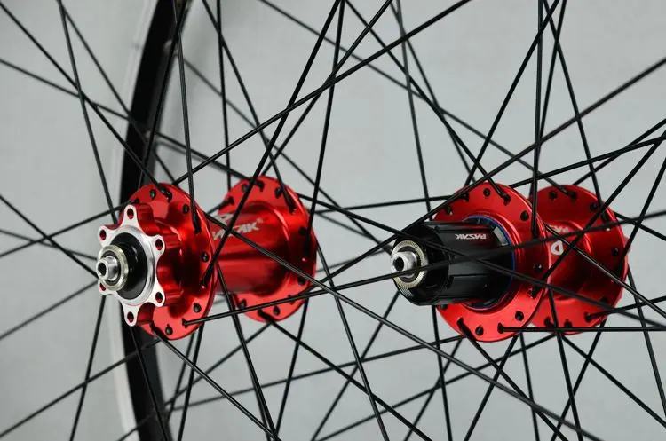 MTB велосипед горный велосипед передний 2 задний 4 подшипника ступицы барабаны V тормоза колеса Набор 7-11 скорость карты fly кассеты