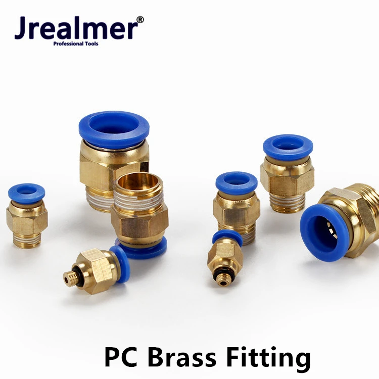 Jrealmer Bspt 1/8 'Ƈ/4'' 3/8 'Ƈ/2&quot Внутренний прямой Пневматический фитинг для