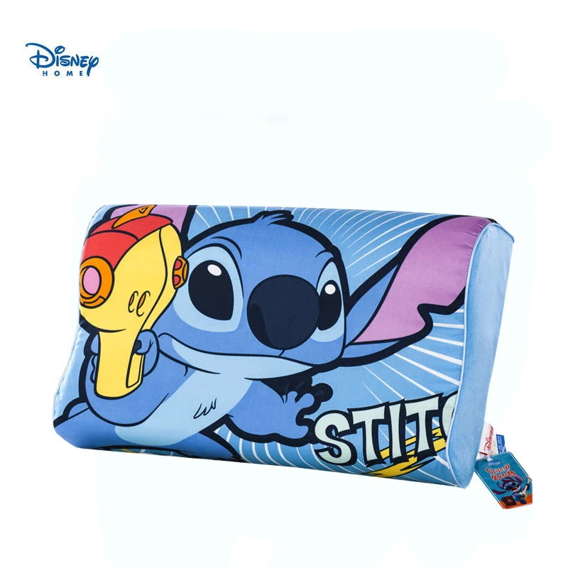 

disney lilo and stitch pillow 50*30 cm kid bedding orthopedic neck pain release memory pillow body health cartoon decor boy girl