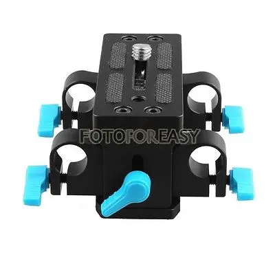 FOTGA DP3000 крепление штатива 15 мм опорная пластина для DSLR Rig Follow Focus|fotga dp3000|for dslr15mm rod |