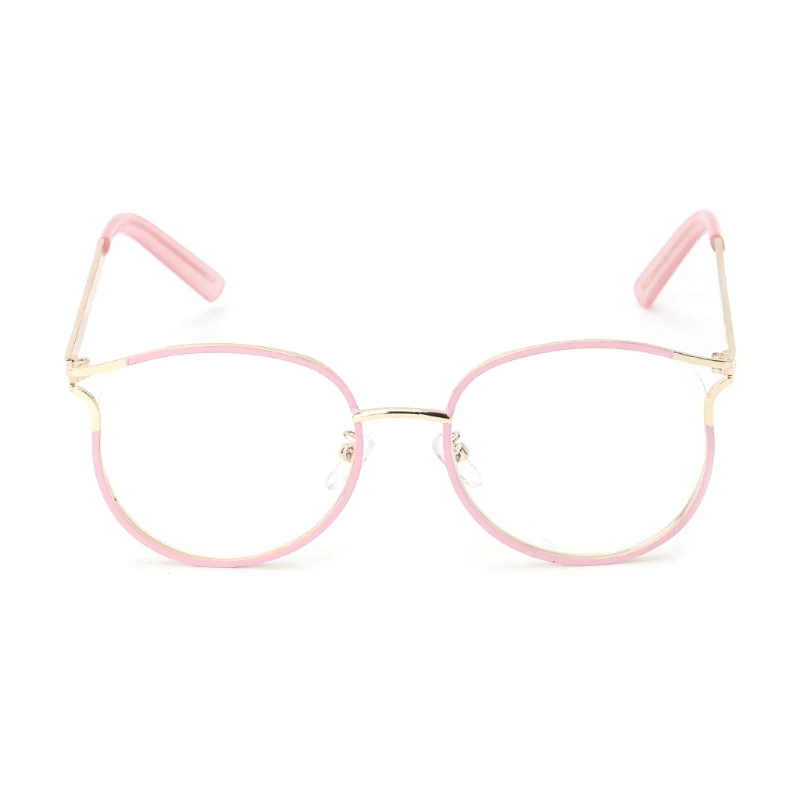 Optical Glasses Fashion Retro Cat Eye Metal Frame Clear Lens Women Men Spectacle | Аксессуары для одежды