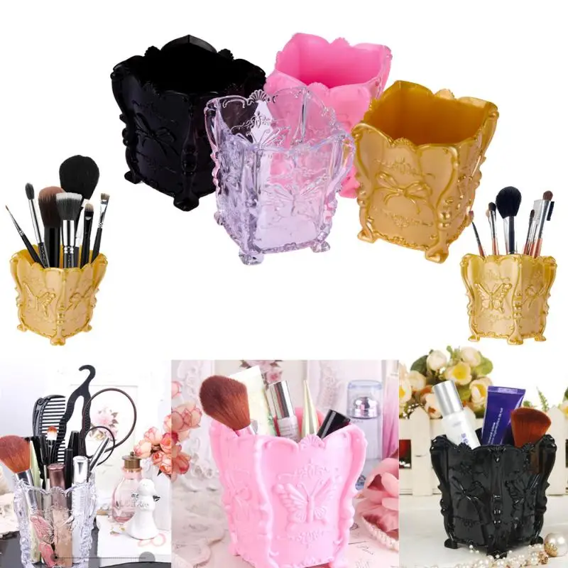 Акриловый Органайзер для макияжа держатель косметики хранение кистей