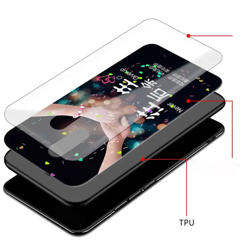 Высококачественный защитный чехол для OPPO R17/RX17 Pro крышки корпуса гибрид: