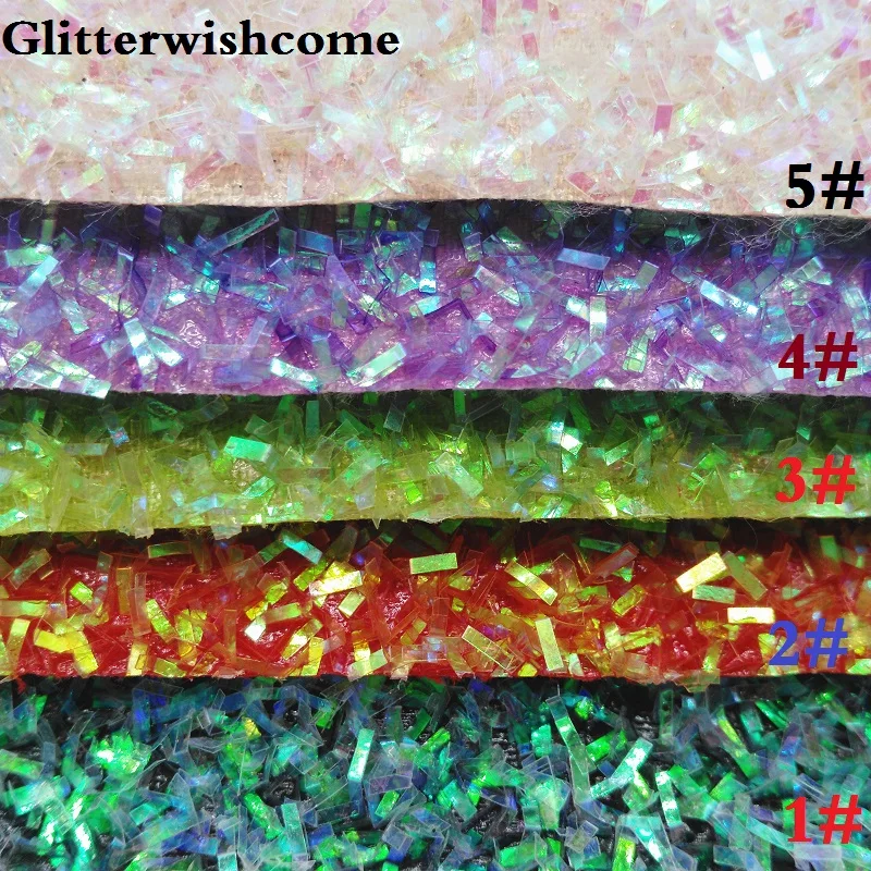 Glitterwishcome 21X29 см A4 Размеры синтетическая кожа, флуоресцентный с эффектом блестящей кожи, тканевый Виниловый фон для банты, GM039A