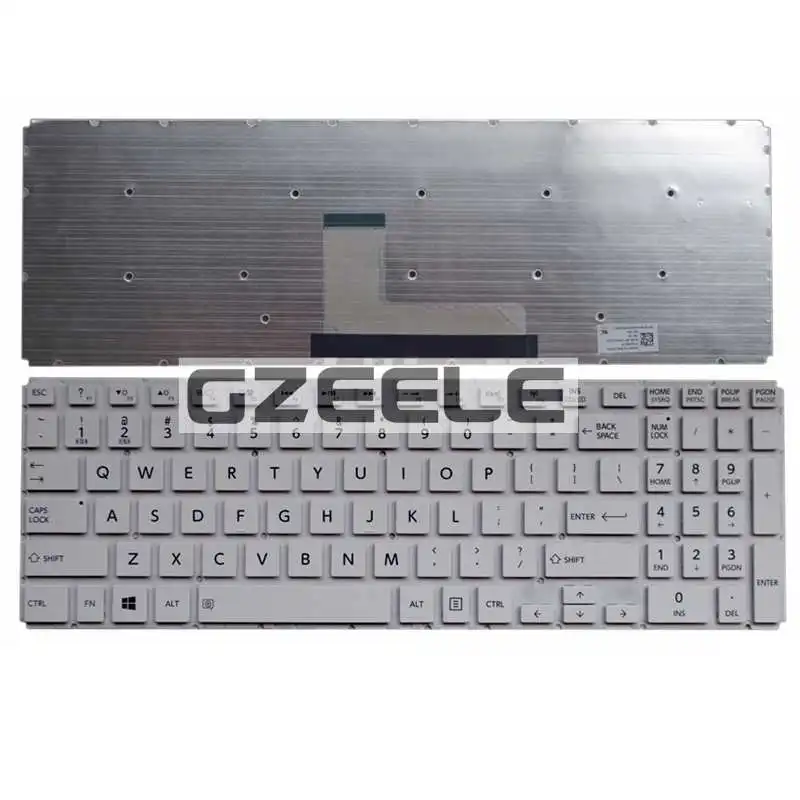 GZEELE для Toshiba Satellite S50T-C L50-B L50D-B L55DT-B S50-B L55-B P50D-C S55-B Английский США клавиатура