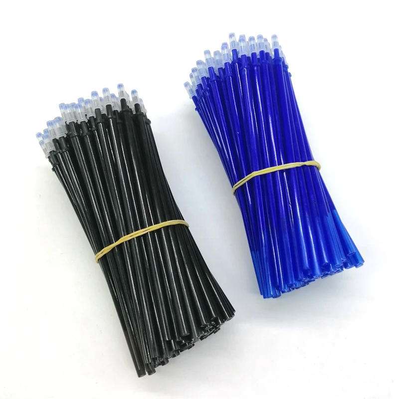12 шт./лот стираемая ручка Penna Cancellabile Uitwisbare ручка Penne Cancellabili Stylo Effacable Refill Boligrafo Borrable ластик