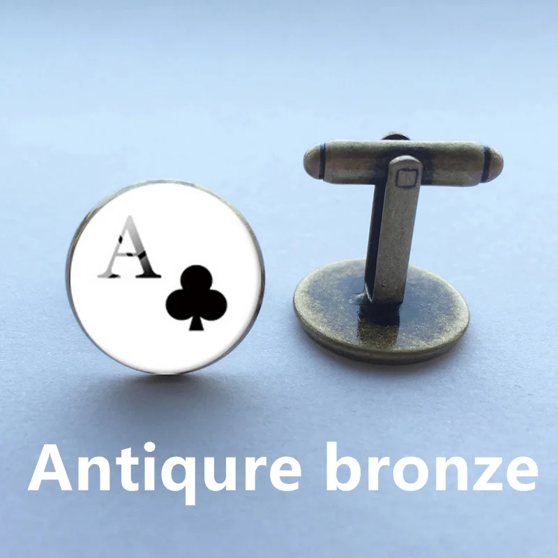 Оптовая продажа мужские запонки и Подарочная коробка для казино с игральными