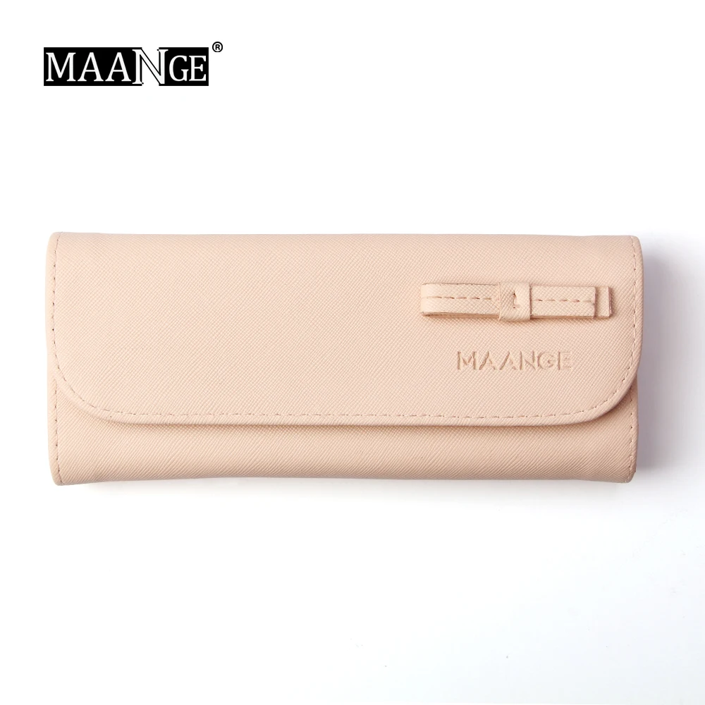 MAANGE 7 шт. Pro кисти для макияжа Набор губ пудра для бровей Тени для век кисти для румян Кисть Косметика Макияж Наборы щеток