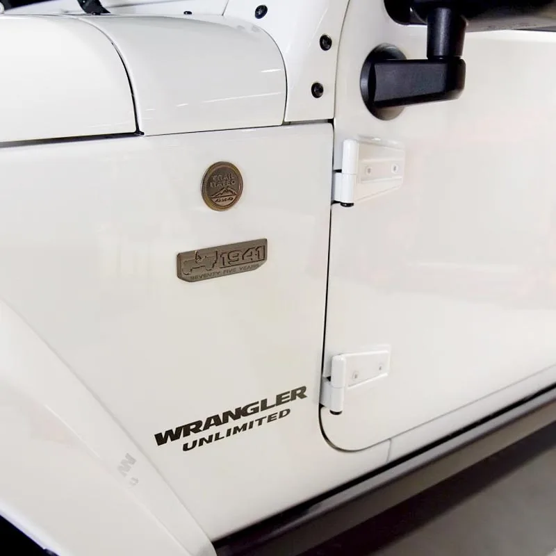Винтажный хромированный металлический знак для Jeep Wrangler Cherokee Compass 1941 75|Эмблемы| |