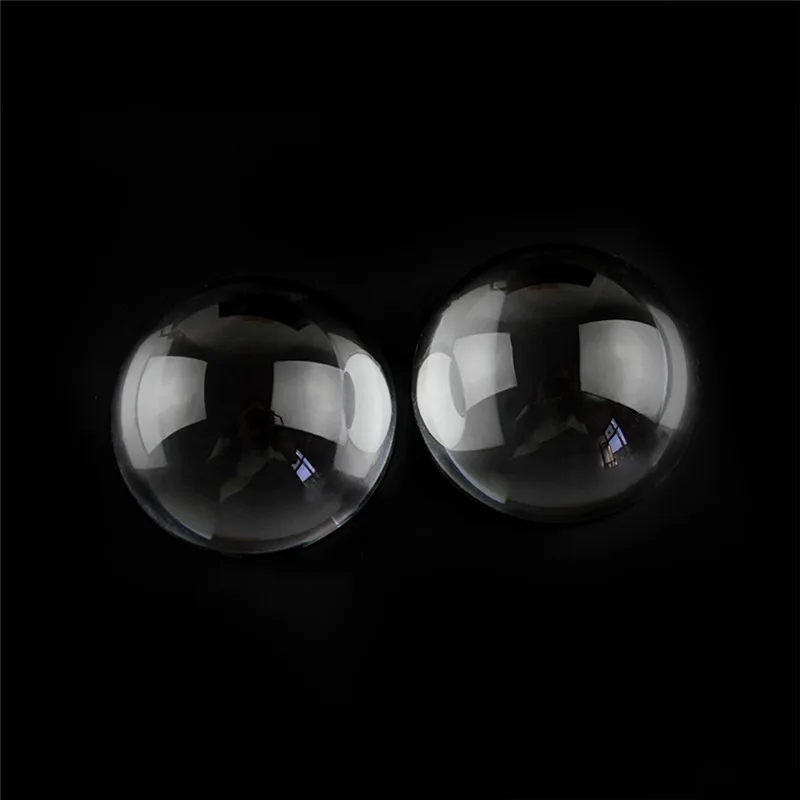 100pcs 3.15in Clear Domed Magnifying Round Half Ball Glass Cabochons Photo Jewelry Pendant | Освещение