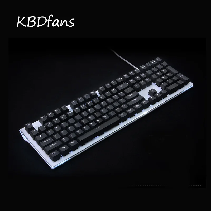 Kbdfans 108 ключ PBT двойной снимок просвечивающие с подсветкой для Corsair K65 K70 logitech G710