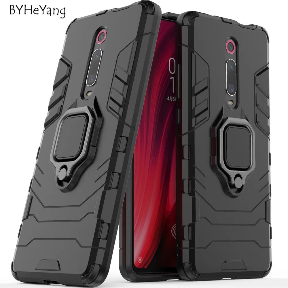 Чехол для Xiaomi Redmi K40 K30 автомобильный держатель магнитное кольцо кронштейн