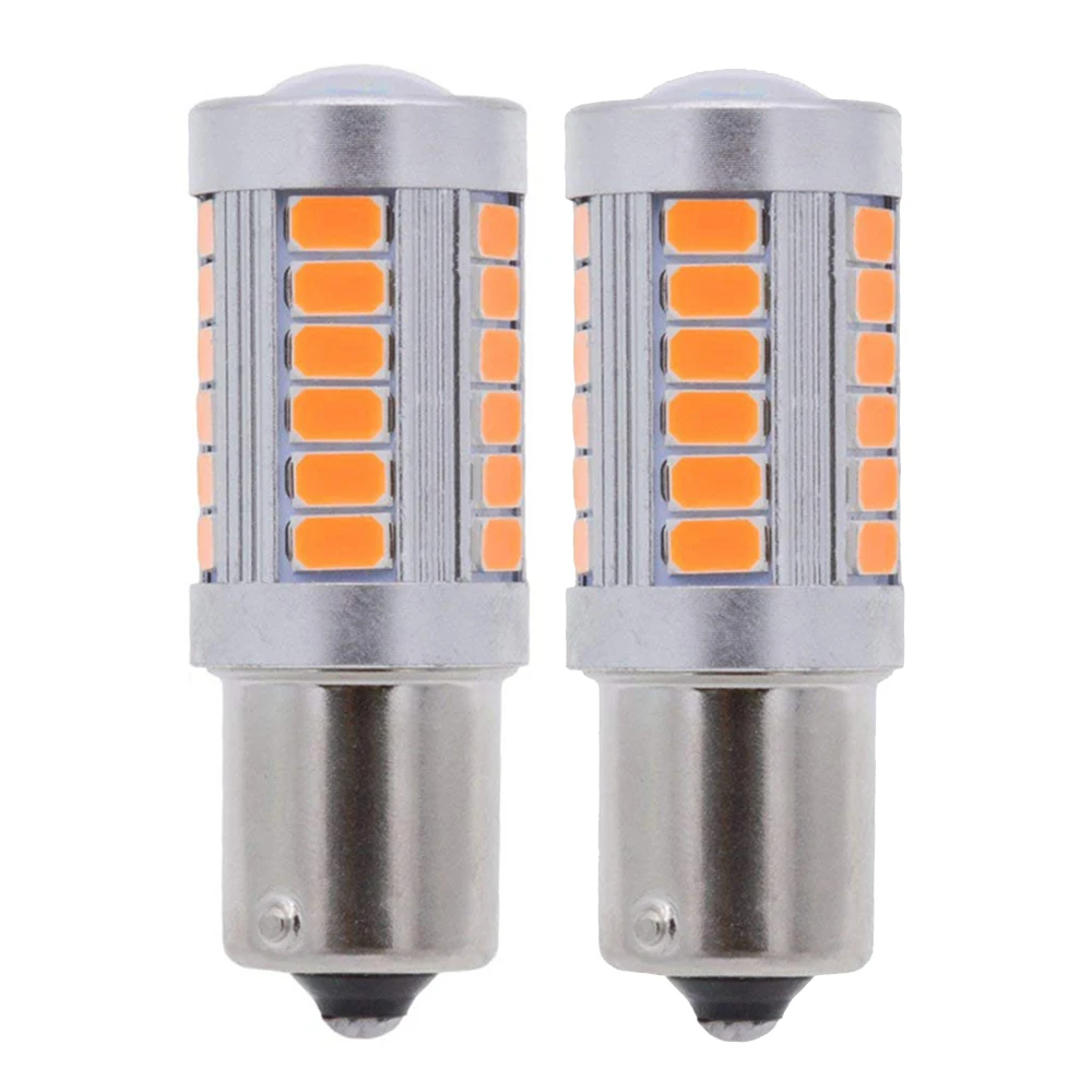 Новая горячая Распродажа 2 шт. 1156 BA15S P21W 33 SMD СВЕТОДИОДНЫЙ дневной светильник