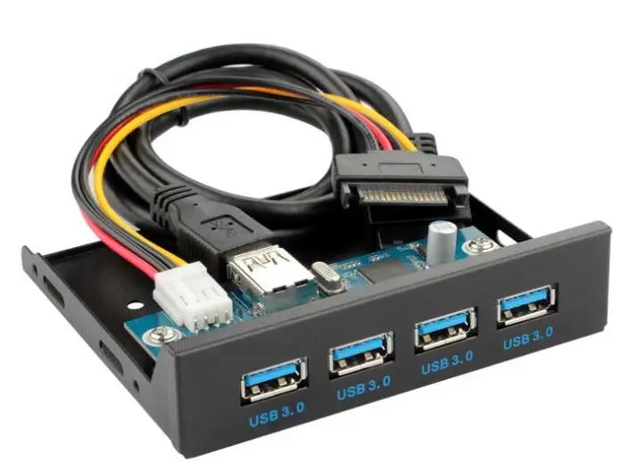 4-портовый комбинированный кронштейн USB 3 0 для передней панели концентратор 5