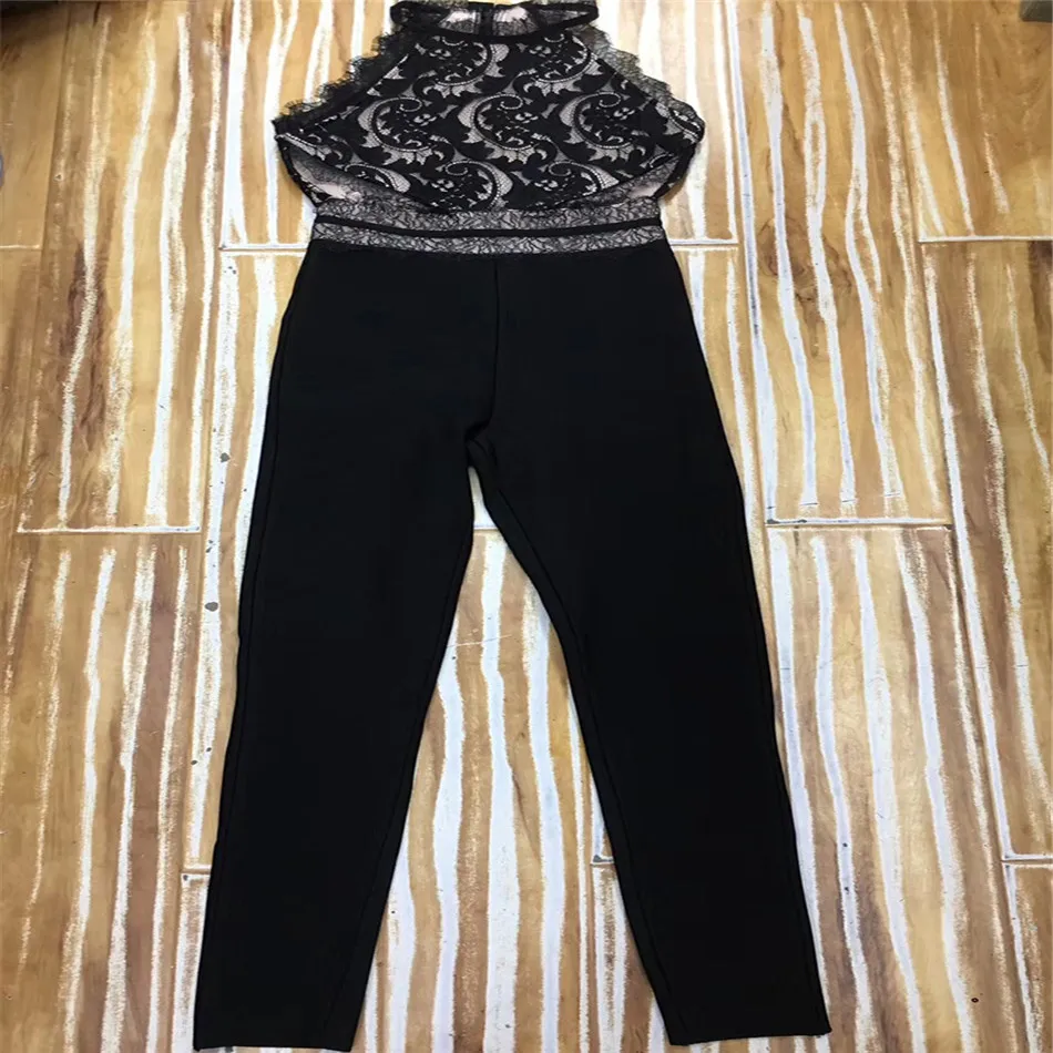 Женские облегающие брюки CIEMIILI длинные из искусственной кожи с длинным рукавом и