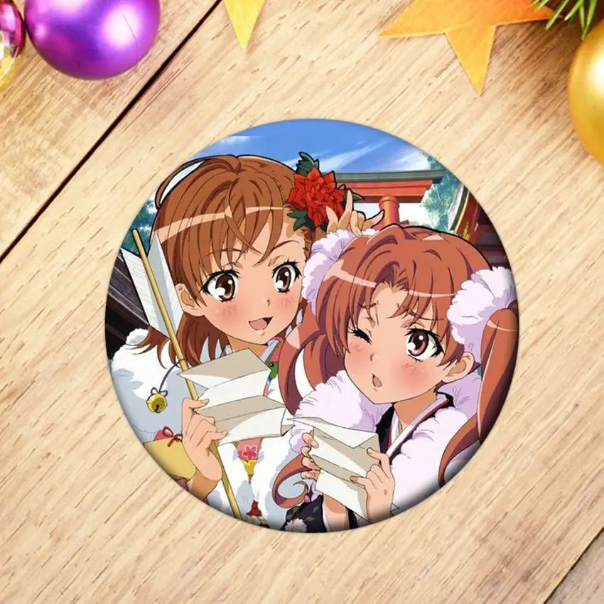 1 шт. аниме Toaru Kagaku no Rail Gun значок косплея мультфильм Misaka Mikoto брошь для рюкзака| |