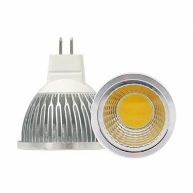 

Jiguoor 12V LED MR16 COB Spot Light Bulb 5W Bayonet Fittings Cabinet Down Lamp Spotlight Ampoule Warm white/white Energy Saving