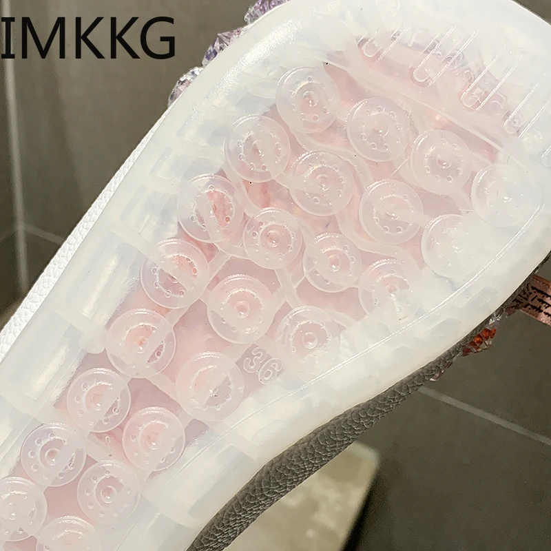 Новое поступление 2019 года тапочки женские летние сандалии шлепанцы с открытым