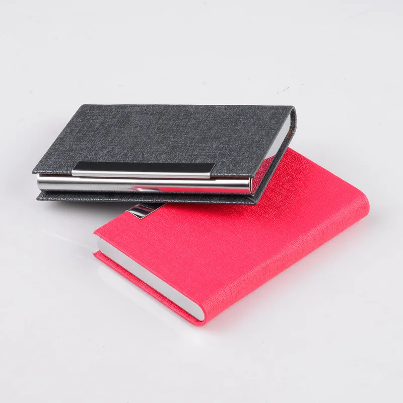 Противокражный бумажник для карт алюминиевый держатель Тонкий RFID кошелек чехол