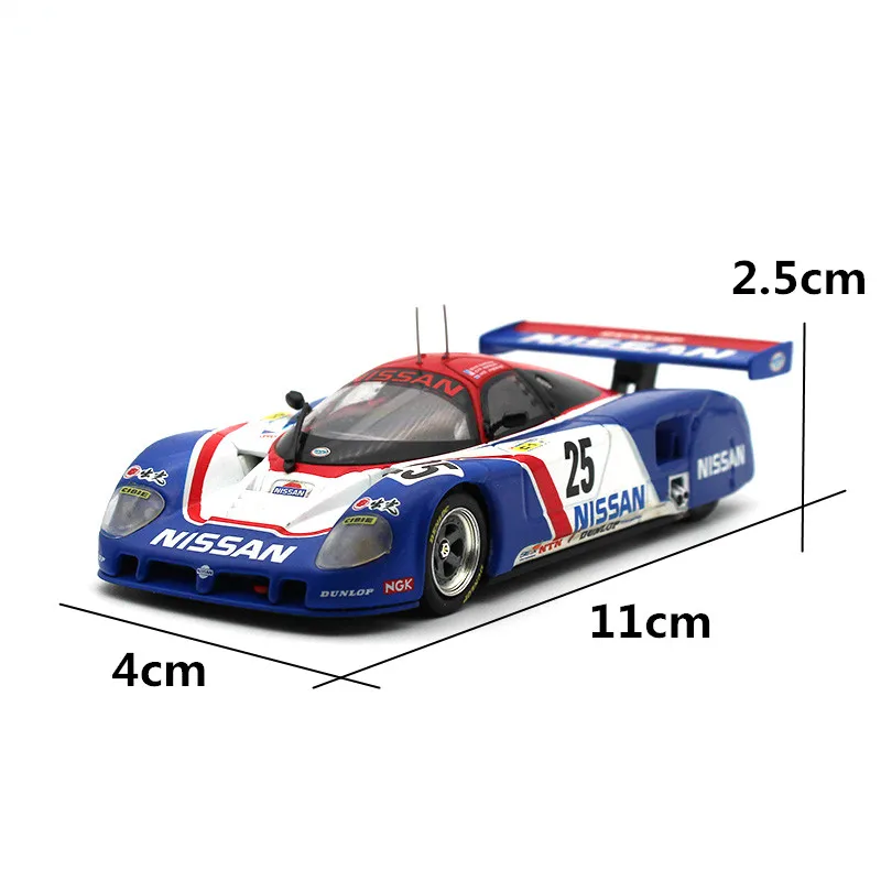 LEO 1:43 модель автомобиля из сплава Nissan R89C гоночная серия Коллекция украшения для