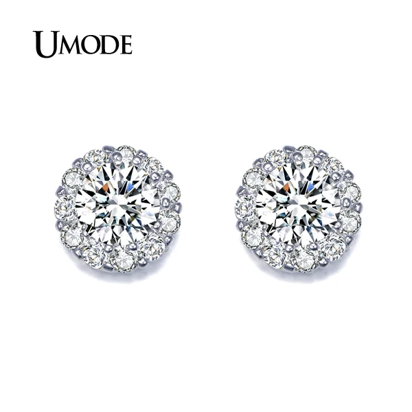 UMODE Популярное изделие модные ювелирные украшения для женщин серьги гвоздики с